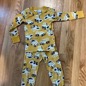 Dump truck hanna Anderson organic pajamas 3T